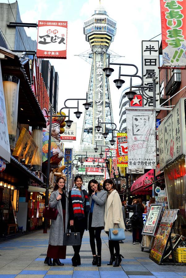 Very Hotel Dotonbori Oszaka Kültér fotó